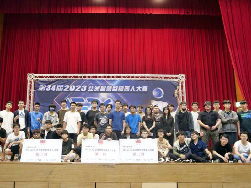 2023 AERC亞洲機器人大賽 龍華師生奪34獎