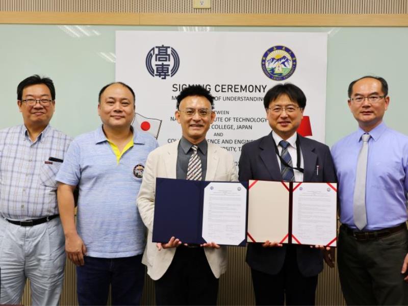 嘉大理工學院與日本石川高專續簽MOU共推國際STEAM教育合作
